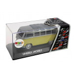 Autobus na naťahovanie so svetlom a zvukom - žltý